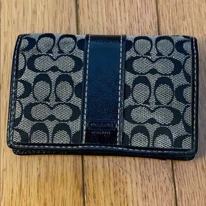 Authentic Black Coach Wallet